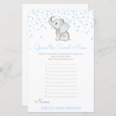 Papier Devinez édite la douceur de la souris, couche salé (Devant / Derrière)