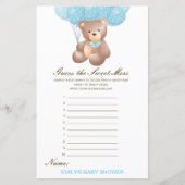 Papier Devinez édite la douceur de la souris, couche salé (Devant)