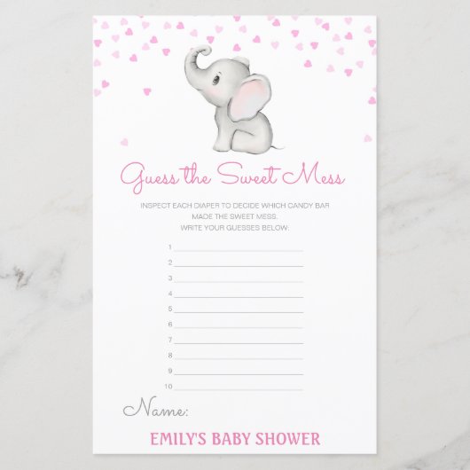 Papier Devinez édite la douceur de la souris, couche salé (Devant)