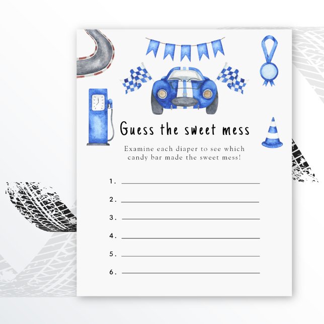 Papier Devinez le doux désordre - jeu de baby shower de c (Créateur téléchargé)
