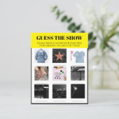 Papier Devinez le spectacle personnalisé de la partie de (Debout devant)