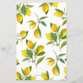 Papier Devinez qui, citron nuptiale jeux de douche (Dos)