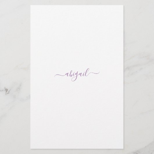 Papier Devinez Qui L'A Dit ? Fête des mariées Lavender si (Dos)