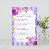 Papier Devinez qui, maman ou papa jeu de Baby shower (Debout devant)