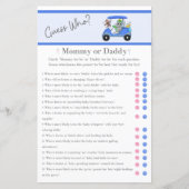 Papier Devinez Qui Maman Papa Elephant & Monkey Golf (Devant)