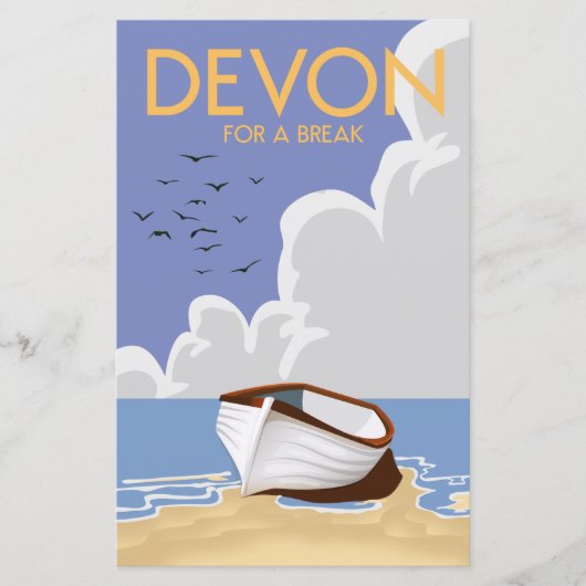 Papier Devon pour un aimant de rupture (Devant)