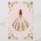 Papier Diadème de princesse rose gold bon marché pour Swe (Dos)