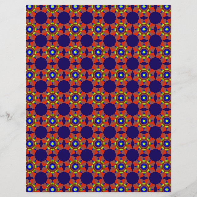 Papier Diamants bleus natifs (Devant)