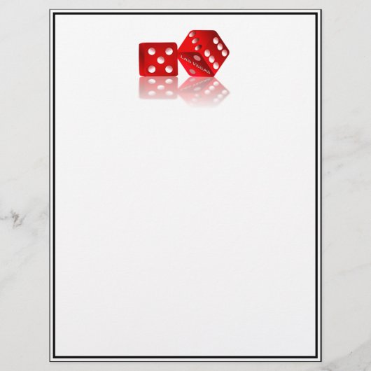 Papier Dice Las Vegas (Devant)