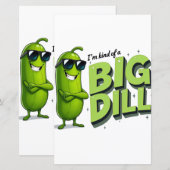 Papier Dill Pickles Amateurs Cadeau - Drôle Drôle Dessins (Devant / Derrière)