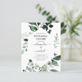 Papier Dîner de répétition budgétaire Végétation du feuil (Debout devant)