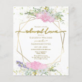 Papier Dîner de répétition du printemps Fleur sauvage de  (Devant)