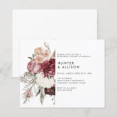 Papier Dîner de répétition Invitation (Devant / Derrière)