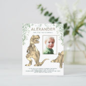 Papier Dinosaur Jungle Boys Anniversaire (Debout devant)