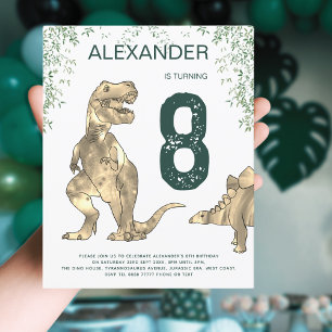 Papier Dinosaur jungle T. rex garçons Anniversaire Parti 