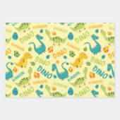 Papier Dinosaure Design (Devant 3)