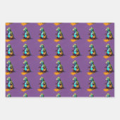 Papier Dinosaure - Enveloppement Cadeau Dino Abstr (Devant)