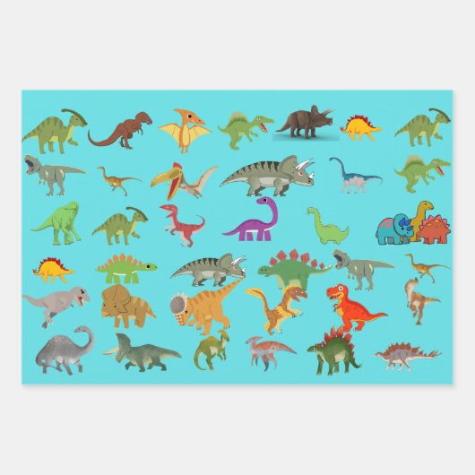 Papier Dinosaure Joueur (Devant)