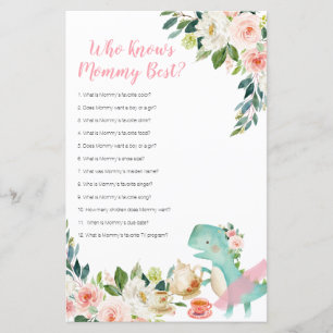 Papier Dinosaure Tea Party Qui Connaît Maman Meilleur