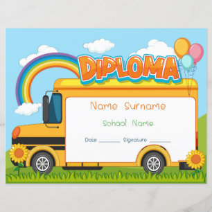 Papier Diplôme de grade