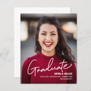 Papier Diplômé de l'Université Economique avec photo