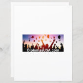 Papier diplôme d'études collégiales ou diplôme d'études s (Devant / Derrière)