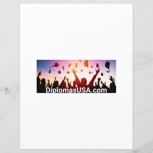 Papier diplôme d'études collégiales ou diplôme d'études s (Devant)