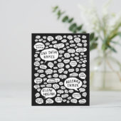 Papier dire leurs noms (Debout devant)