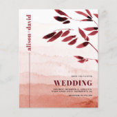 Papier Direction du budget faire-part de mariage japonais (Devant)