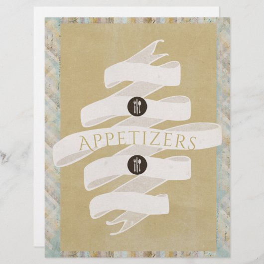 Papier Divider Recette de vanille (Un Mot) (Devant / Derrière)