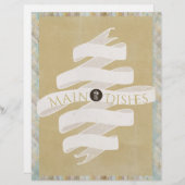 Papier Divider Recette Vanilla Swirl (Deux Mots) (Devant / Derrière)