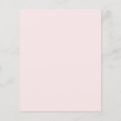Papier Divine Blush Dusty Rose Budget Faire-part de maria (Dos)