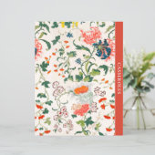 Papier Diviseur de catégorie | Casseroles | Floral élégan (Debout devant)