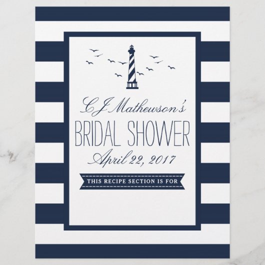 Papier Diviseur de Fête des mariées marine (Devant)