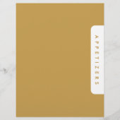 Papier Diviseur de recettes Houndstooth / Entrées / Perso (Devant)