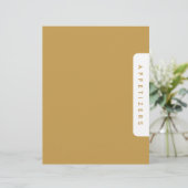 Papier Diviseur de recettes Houndstooth / Entrées / Perso (Debout devant)