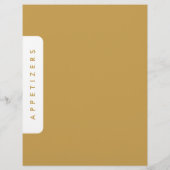 Papier Diviseur de recettes Houndstooth / Entrées / Perso (Dos)