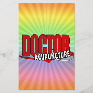 PAPIER DOCTEUR ACUPUNCTURE DE LOGO
