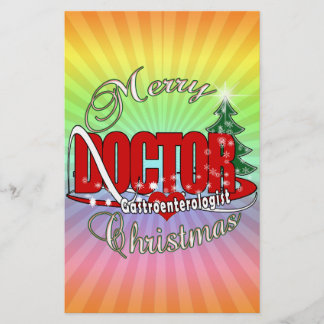 Papier DOCTEUR CHRISTMAS de gastroentérologue