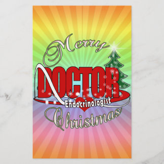 Papier DOCTEUR ENdocrinologue CHRISTMAS