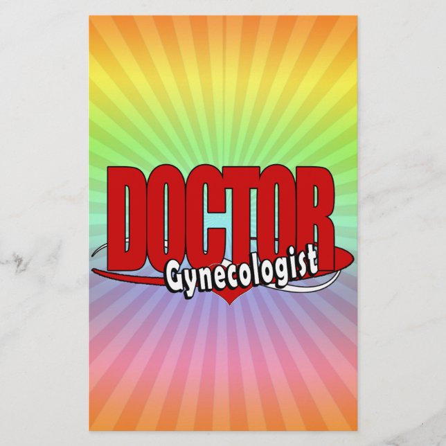 PAPIER DOCTEUR GYNECOLOGIST DE LOGO (Devant)