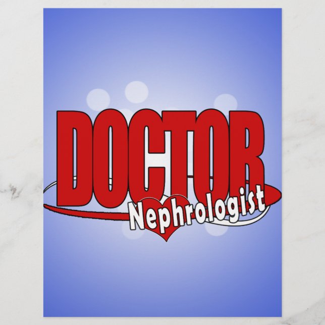 Papier DOCTEUR néphrologue de LOGO (Devant)