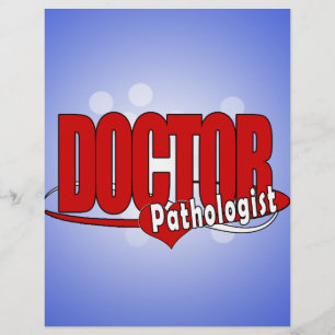PAPIER DOCTEUR PATHOLOGIST DE LOGO