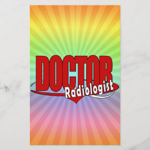 PAPIER DOCTEUR RADIOLOGIST DE LOGO
