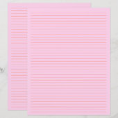 Papier Document de grille Planificateur académique Notes  (Devant / Derrière)