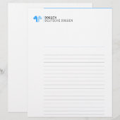 Papier Dogue allemand (Devant / Derrière)