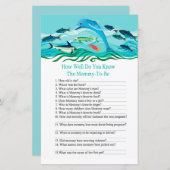 Papier Dolphin Comme vous connaissez bien le jeu de baby  (Devant / Derrière)