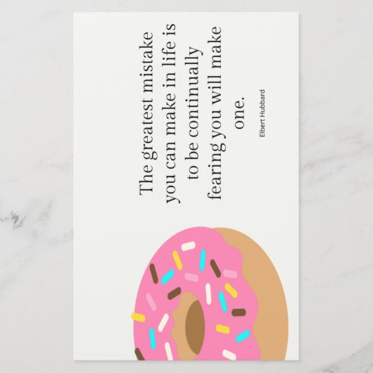 Papier Donut Worry Habit Tracker (Devant)