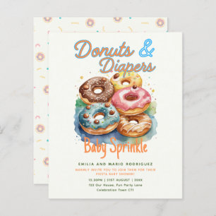 Papier Donuts et Diapeurs Bébé Sprinkle Douche BUDGET