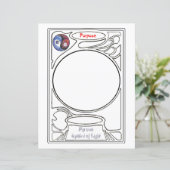 Papier Doodling sur le symbole de l'objet (Debout devant)